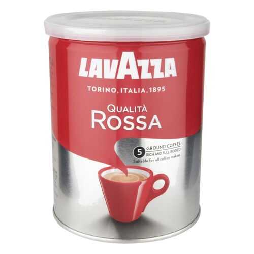 Кофе молотый LavAzza qualita rossa 250 г в Светофор
