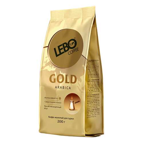 Кофе молотый Lebo Gold м/у 200 г в Светофор