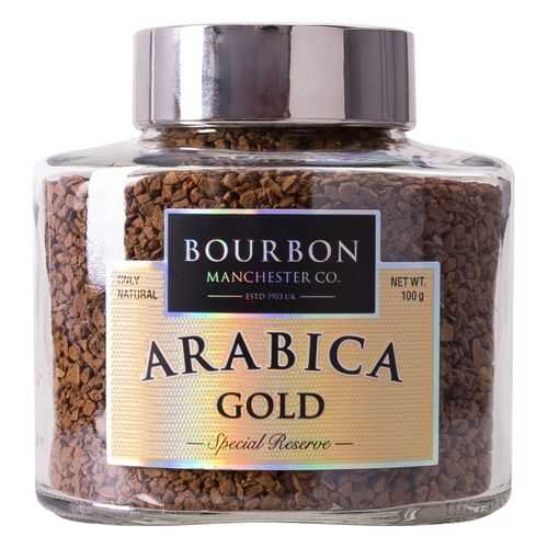 Кофе растворимый Bourbon arabica gold 100 г в Светофор