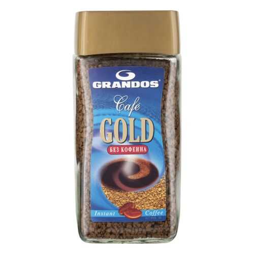 Кофе растворимый Grandos gold без кофеина 100 г в Светофор