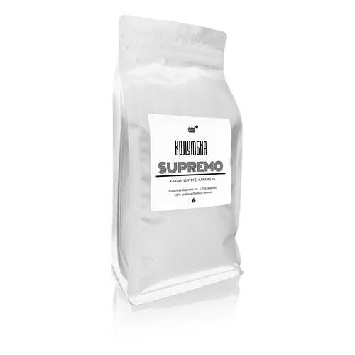 Кофе в зернах Black coffee beans Колумбия Сьюпремо, 1000 г в Светофор