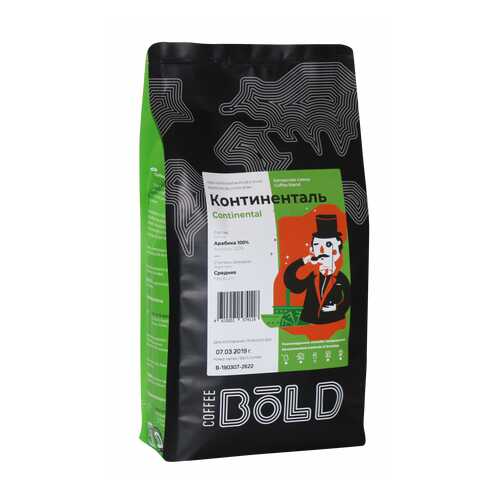 Кофе в зернах Bold бленд континенталь 500 г в Светофор