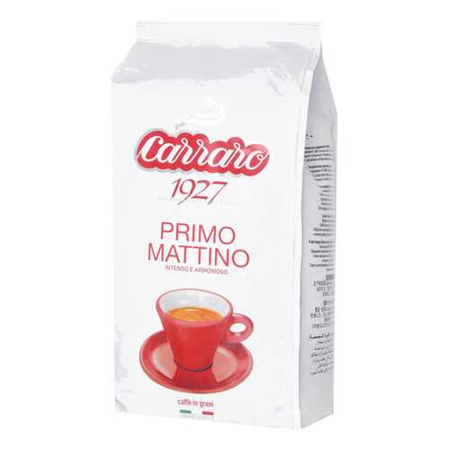 Кофе в зернах Carraro примо маттино 1 кг в Светофор