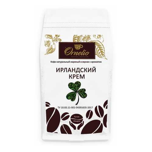 Кофе жареный в зернах Ornelio арабика с ароматом ирландский крем 1 кг в Светофор