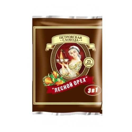 Кофейный напиток растворимый Петровская Слобода лесной орех 3в1 18 г 25 штук в Светофор