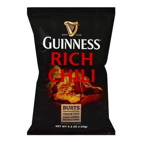 Чипсы картофельные GUINNESS Рич чили 150 г в Светофор