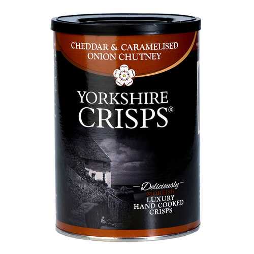 Чипсы картофельные Yorkshire Crisps с сыром чеддер и карамелизированным луком 100 г в Светофор