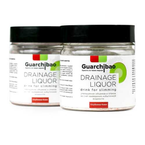 GUARCHIBAO DRAINAGE LIQUOR набор из 2 баночек дренажного напитка со вкусом “Клубника-Киви” в Светофор