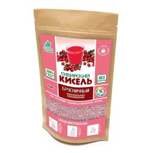 Кисель Эколайф АЛТАЙ брусничный витаминизированный 150 г в Светофор