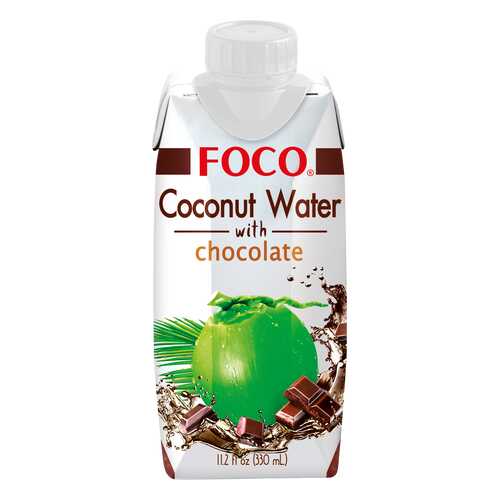 Кокосовая вода Foco с шоколадом 330 мл в Светофор