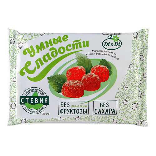 Мармелад диетический Di&Di без сахара 200 гр в Светофор