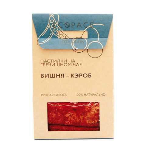 Пастилки на гречишном чае For Brain вишня-кэроб 40 г в Светофор