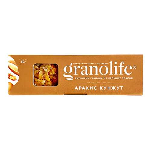 Батончик-гранола Granolife арахис-кунжут в Светофор
