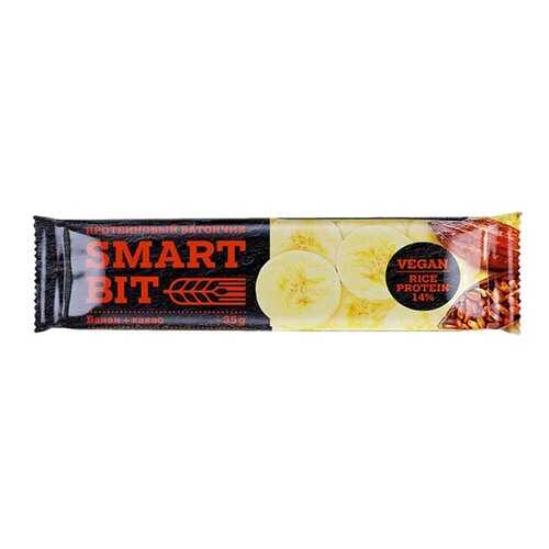 Батончик SmartBit фруктово-ореховый банан какао с рисовым протеином в Светофор