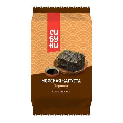 Морская капуста сушеная Сибуки терияки 5 г в Светофор
