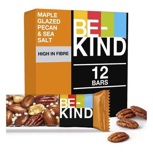 Ореховый батончик BE-KIND с медом кленовым сиропом и морской солью 12 штук по 40 г в Светофор