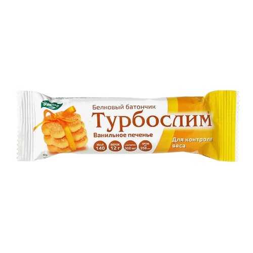 Турбослим Эвалар батончик ванильное печенье белковый 50 г в Светофор