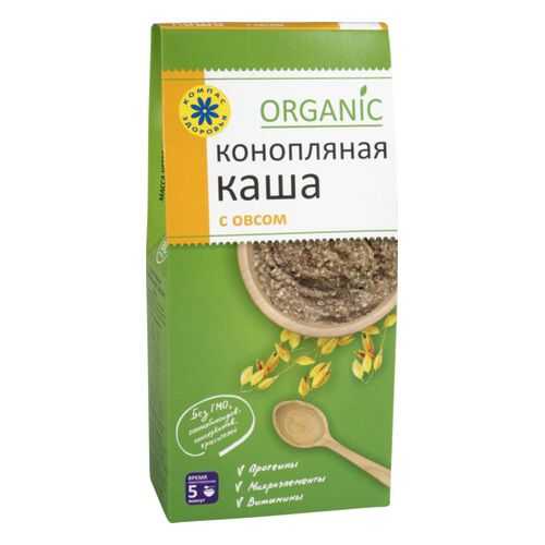 Каша конопляная Компас здоровья organic c овсом 250 г в Светофор