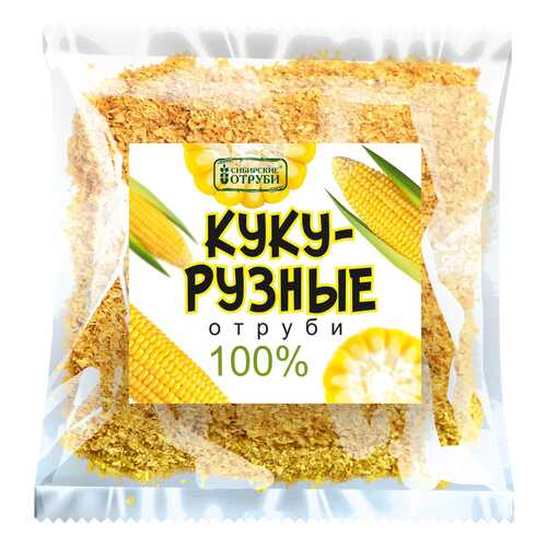 Сибирские отруби Сибирская клетчатка кукурузные натуральные 180 г в Светофор