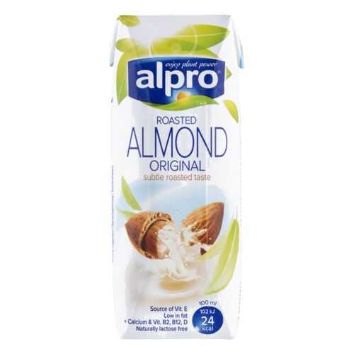 Напиток миндальный Alpro обогащенный кальцием и витаминами 250 мл в Светофор