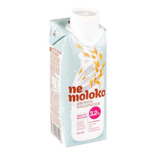 Напиток Ne moloko овсяный классический 3.2% 250 мл в Светофор