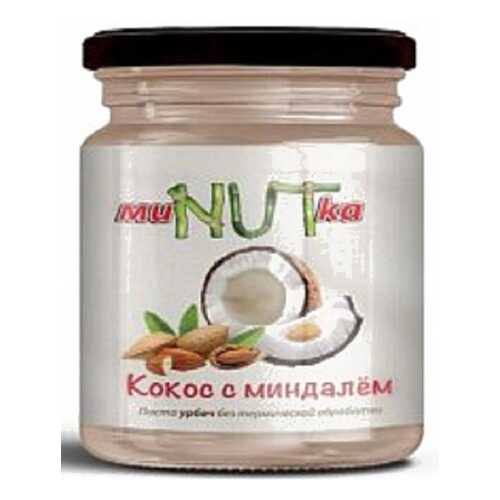 Паста МиNUTка урбеч кокос и миндаль 200 г в Светофор