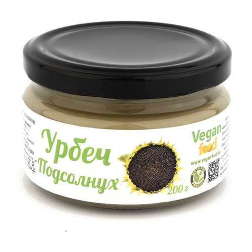 Урбеч Vegan-food из семян подсолнуха 200 г в Светофор
