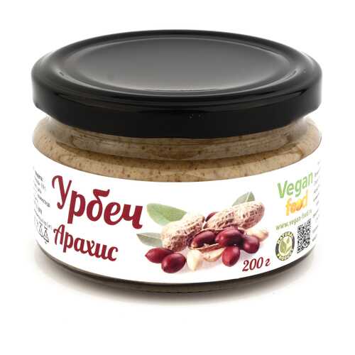Урбеч Vegan-food из ядер арахиса 200 г в Светофор