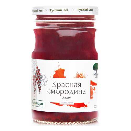 Джем Русский лес красная смородина премиум 220 г в Светофор