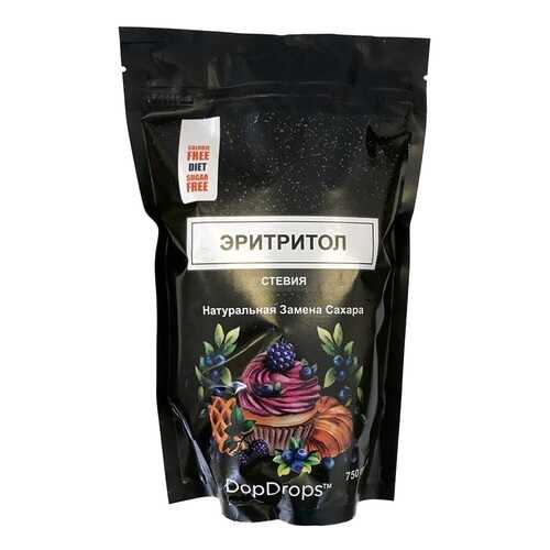 Сахарозаменитель DopDrops эритритол/стевия 1:1 750 г в Светофор