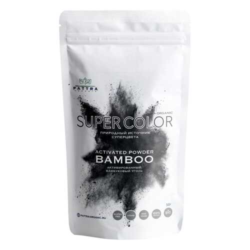 Бамбуковый уголь Pattra Organic Black bamboo 50 г в Светофор