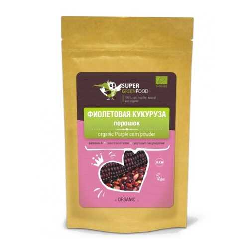 Фиолетовая кукуруза порошок Super Green Food 100 г в Светофор