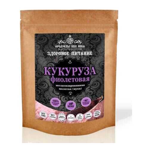 Кукуруза фиолетовая Продукты XXII века молотая мука желатинизированная 200 г в Светофор