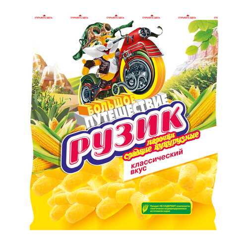 Палочки кукурузные Рузик сладкие 10 упаковок 90 г в Светофор