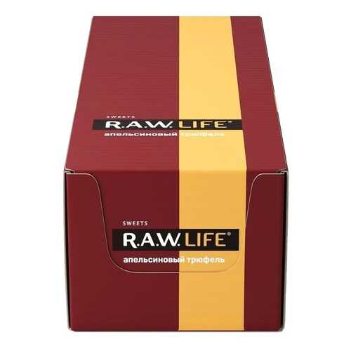 R.A.W. Life Sweets Конфеты (коробка 20шт) (Апельсиновый трюфель) в Светофор