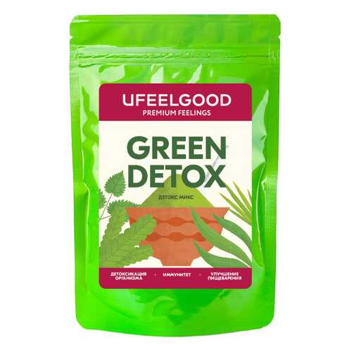 Зеленый детокс микс Ufeelgood Green Detox Boost 200 г в Светофор
