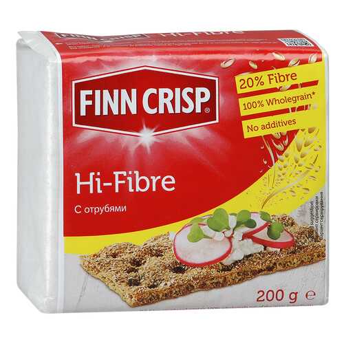 Хлебцы Finn Crisp ржаные с отрубями 200 г в Светофор