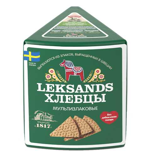 Хлебцы Leksands Мультизлаковые 190г в Светофор