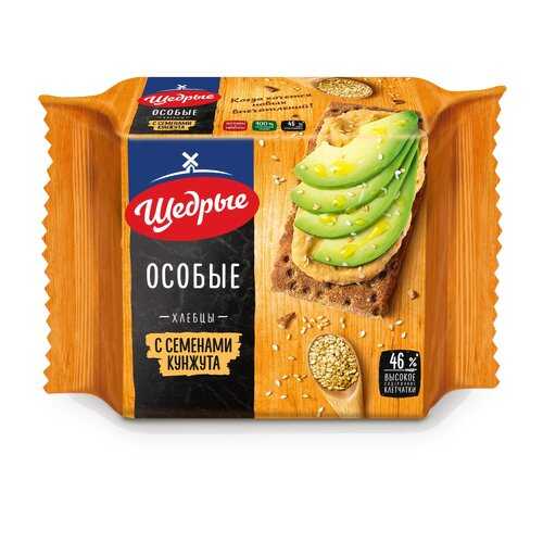 Хлебцы ржано-пшеничные Щедрые с семенами кунжута 200 г в Светофор