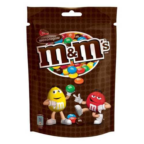 Драже M&M's с молочным шоколадом 130 г в Светофор