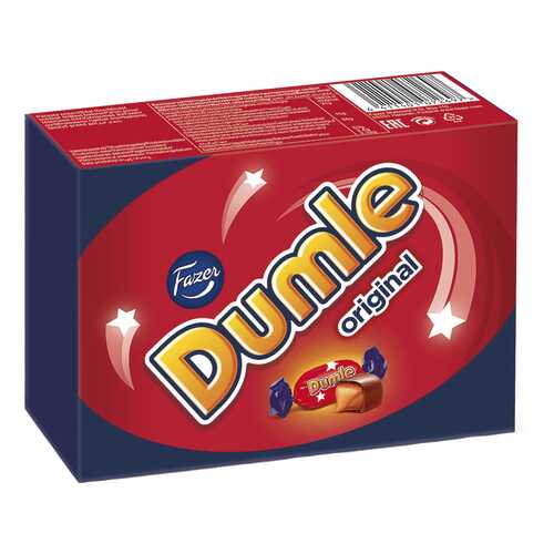Конфеты Fazer Dumle original ирис в молочном шоколаде 150 г в Светофор