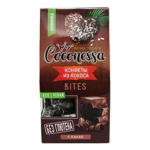 Конфеты кокосовые Coconessa какао 90 г в Светофор
