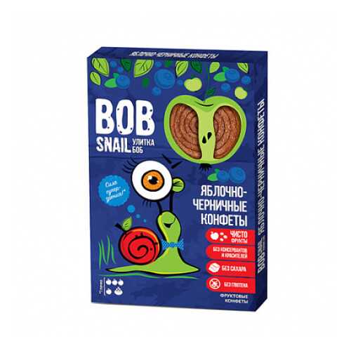 Конфеты яблочно-черничные Bob Snail 60 г в Светофор