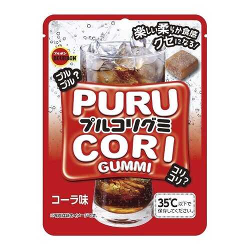 Мармелад жевательный Bourbon Puru Cori со вкусом колы 50 г в Светофор