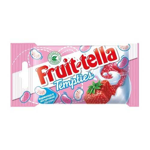 Мармелад жевательный Fruit-tella tempties в йогуртовой глазури 35 г в Светофор
