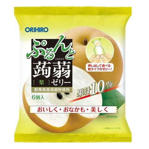 Желе конняку Orihiro груша японская порционное 120 г в Светофор