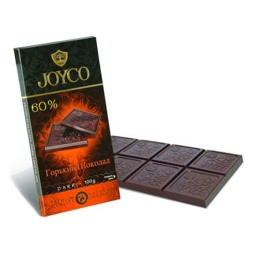 Горький шоколад JoyCo 60% 100 г в Светофор