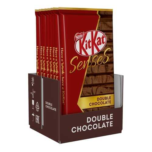 KITKAT Senses DoubleChocolate 8 шт по 112г в Светофор