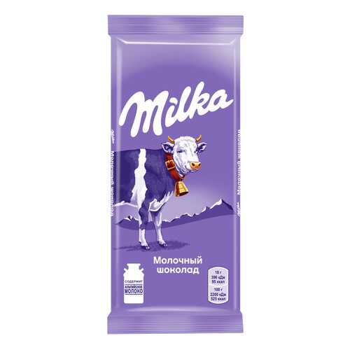 Шоколад MILKA молочный 90г*5 шт в Светофор