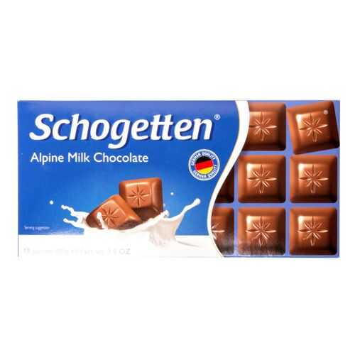 Шоколад молочный Schogetten alpine milk chocolate 100 г в Светофор